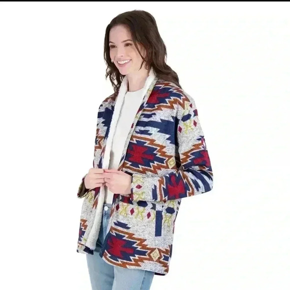Women’s Canada Weather Gear Women's Fleece Cardigan Size Large - Picture 1 of 8